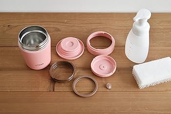 Amazon｜タイガー 魔法瓶 スープ ジャー 300ml クリーム ピンク